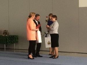 Kazimiera Birecka na Gali Lady D.